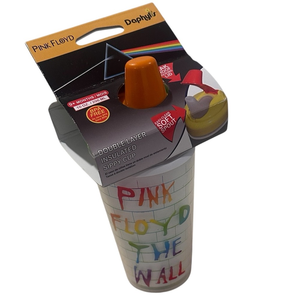 BNWT PINK FLOYD The Wall Sippy Cup